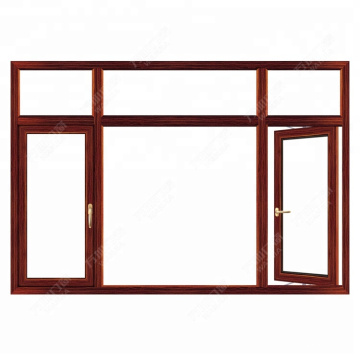 Ventana de cortina de vidrio para balcón / grandes ventanas de vidrio / foshan wanjia